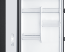 Bespoke Tall 1 Door Fridge 1.85m (Glass) Clean White 387L (detail6 White)