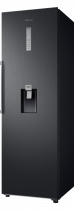 Tall Fridge with All Around Cooling and Non Plumbed Water Dispenser 375 L Black (r-perspective black)