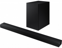 HW-A550 2.1ch Samsung Virtual DTS:X A-Series Soundbar (2021) Black (set-r-perspective Black)
