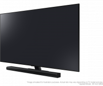 HW-Q700A 3.1.2ch Samsung Q-Symphony Cinematic Dolby Atmos Q-Series Soundbar (2021) Black (with-tv-r-perspective Black)