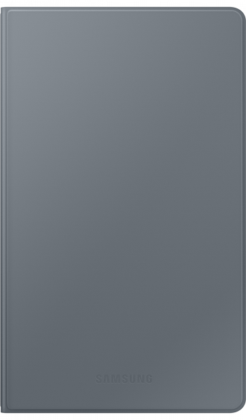 Galaxy Tab A7 Lite Book Cover Dark Grey (front Gray)