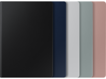 Galaxy Tab S7 FE Book Cover Dark Grey (set Light Gray)