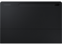 Galaxy Tab S7+ | S7 FE (12.4 in) Book Cover Keyboard Slim Black (back Black)