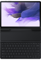 Galaxy Tab S7+ | S7 FE (12.4 in) Book Cover Keyboard Slim Black (dynamic2 Black)