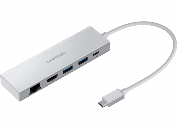 Multiport Adapter Silver (front Silver)
