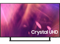 43″ AU9070 Crystal UHD 4K Smart TV (2021) 43 (front Black)