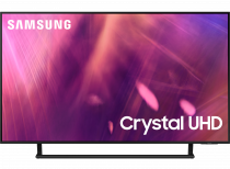 43" AU9070 Crystal UHD 4K Smart TV (2021) 43 (front3 Black)