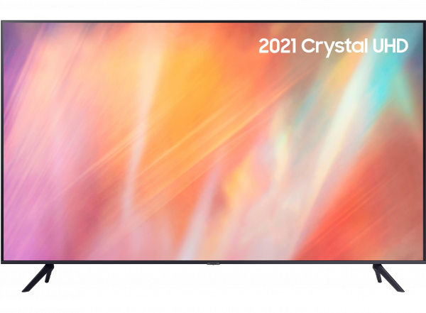70” AU7100 UHD 4K HDR Smart TV (2021) 70 (front Gray)