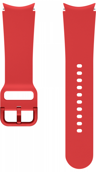 Galaxy Watch4/Watch4 Classic Sport Band (S/M) Red (front Red)