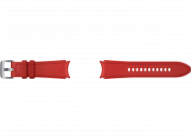 Galaxy Watch4/Watch4 Classic Hybrid Leather Strap (S/M) Red (front2 Red)