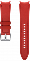 Galaxy Watch4/Watch4 Classic Hybrid Leather Strap (M/L) Red (front Red)