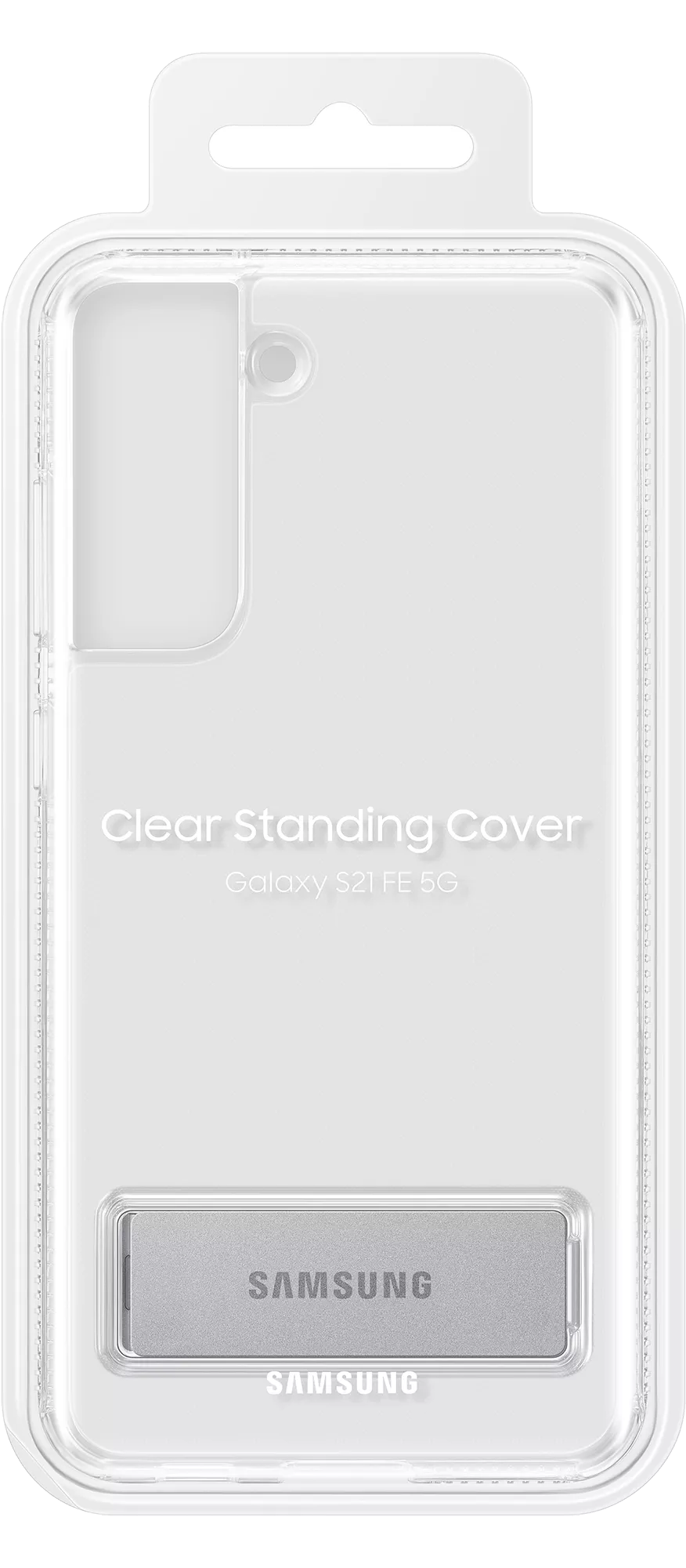 S21 FE Clear Standing Cover, EF-JG990CTEGWW