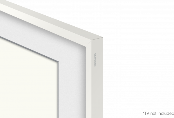 Customisable Modern White Bezel for The Frame 43" TV 43 White (dynamic2 White)