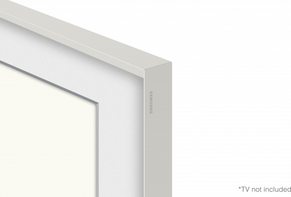 55" Bevelled White Customisable Bezel for The Frame TV (2021) White 55 (dynamic2 White)