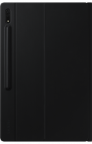 Advanced 2-in-1 Book Cover Keyboard for Tab S8 Ultra Black (back Black)
