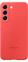 Galaxy S22 Silicone Cover Glow Red (front Glow Red)