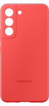 Galaxy S22 Silicone Cover Glow Red (front2 Glow Red)