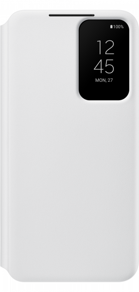 Galaxy S22 Smart Clear View Cover White (front White)