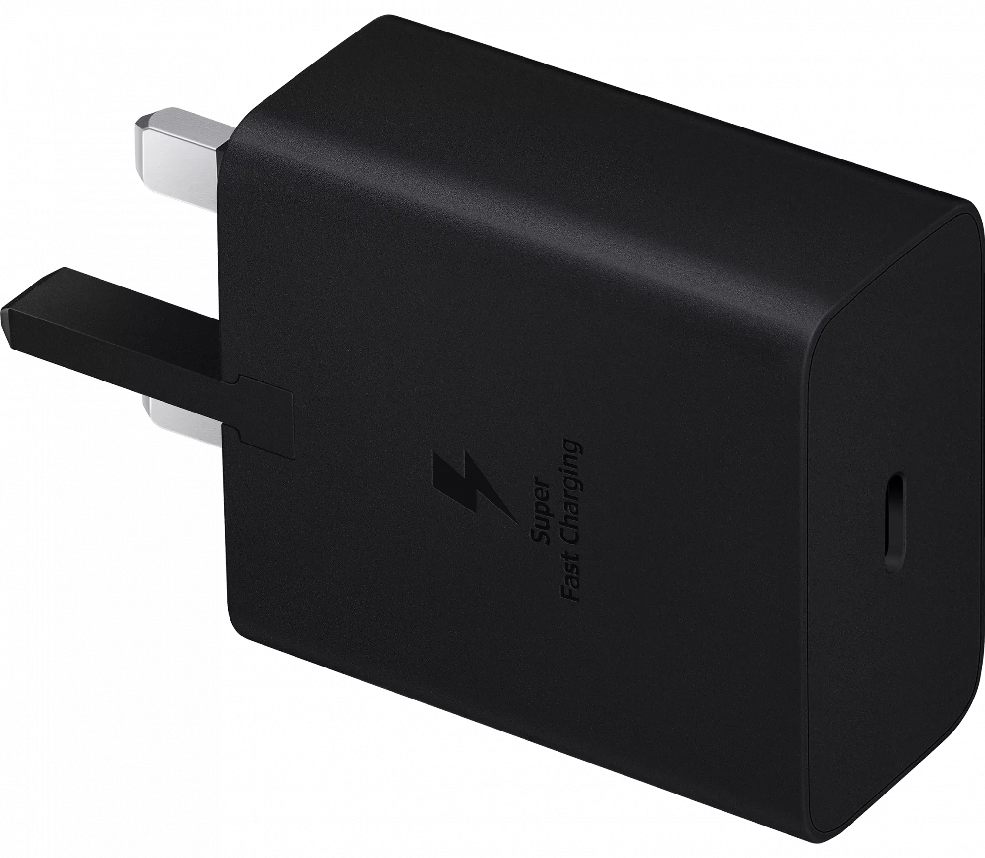 45W Super Fast Charger  (with C to C Cable) Black |