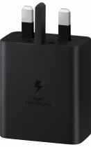 45W Super Fast Charger 2.0 (with C to C Cable) Black (dynamic Black)