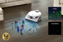 Samsung Jet Bot™ AI + robot vacuum with built-in Clean Station™ White (feature5)