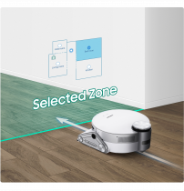 Samsung Jet Bot™ AI + robot vacuum with built-in Clean Station™ White (select go)