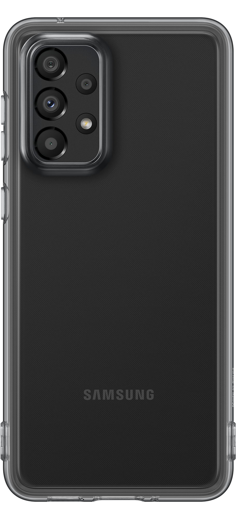 Samsung Galaxy A33 5G Soft Clear Cover Black