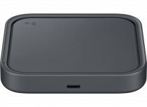 15W Wireless Charger Pad Graphite (front2 Dark Gray)