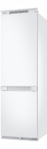 Integrated Fridge Freezer with Convertible Zone, Slide Hinge White 264 (r-perspective White)