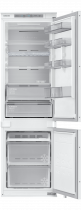 Integrated Fridge Freezer with Convertible Zone, Slide Hinge White 264 (front-open-without-food White)