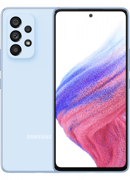 Galaxy A53 5G 128 GB Awesome Blue (front Awesome Blue)