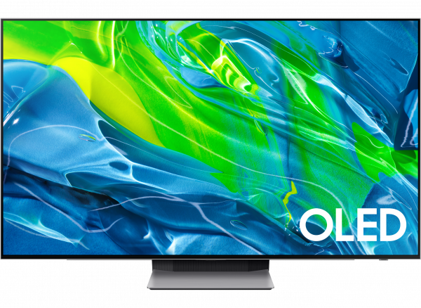 2022 65" S95B OLED 4K Quantum HDR Smart TV 65 (front Silver)