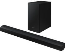 Samsung B430 2.1ch 270W Soundbar with Wireless Subwoofer and Game Mode Black (set-r-perspective Black)