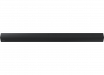 Samsung B450 2.1ch 300W Soundbar with Wireless Subwoofer Bass Boost and Game Mode Black (top Black)