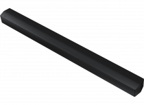 Samsung B450 2.1ch 300W Soundbar with Wireless Subwoofer Bass Boost and Game Mode Black (dynamic-r-perspective Black)