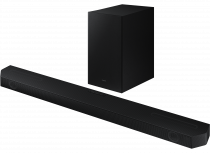 Q600B Samsung Q-Symphony 3.1.2ch Cinematic Dolby Atmos and DTS:X Soundbar with Subwoofer Black (set-r-perspective Black)