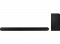 Q700B Samsung Q-Symphony 3.1.2ch Cinematic Dolby Atmos and DTS:X Wi-Fi Soundbar with Subwoofer Black (front Black)