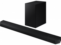 Q700B Samsung Q-Symphony 3.1.2ch Cinematic Dolby Atmos and DTS:X Wi-Fi Soundbar with Subwoofer Black (set-r-perspective Black)