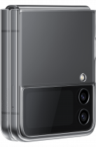 Clear Slim Cover for Galaxy Z Flip4 Transparent (dynamic Transparent)
