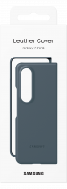 Leather Cover for Galaxy Z Fold4 Graygreen (package Graygreen)