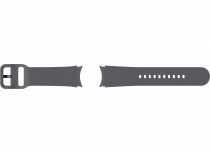 Sport Band for all Galaxy Watch4/Watch5 (20mm, S/M) Graphite (front2 Graphite)