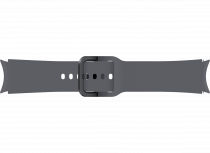 Sport Band for all Galaxy Watch4/Watch5 (20mm, S/M) Graphite (front3 Graphite)
