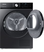 Bespoke AI™ 9kg Tumble Dryer Series 5+ with Heatpump Technology and Optimal Dry™ Black 9 kg (front-open Black)