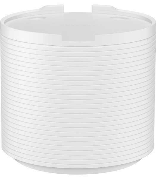 The Freestyle Battery Base White (front White)