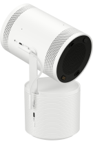 The Freestyle Battery Base White (back-l-perspective-tilted-with-lsp3b White)