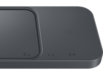 15W Duo Wireless Charger Pad Graphite (detail Dark Gray)