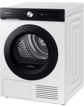 Bespoke AI™ Series 6+ DV90BB5245AES1 with OptimalDry™, Heat Pump Tumble Dryer, 9kg White 9 kg (r-perspective White)