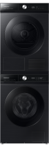 Bespoke AI™ Series 8 DV90BB9445GBS1 with Super Speed Dry and OptimalDry™, Heat Pump Tumble Dryer, 9kg 9 kg Black (stack-front-door-closed Black)
