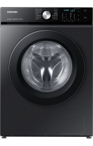 Bespoke AI™ Series 5+ WW11BBA046ABEU ecobubble™ and SpaceMax™ Washing Machine, 11kg 1400rpm Black 11 kg (front Black)