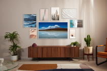 75" The Frame Art Mode QLED 4K HDR Smart TV (2022) 75 Black (Lifestyle 1)